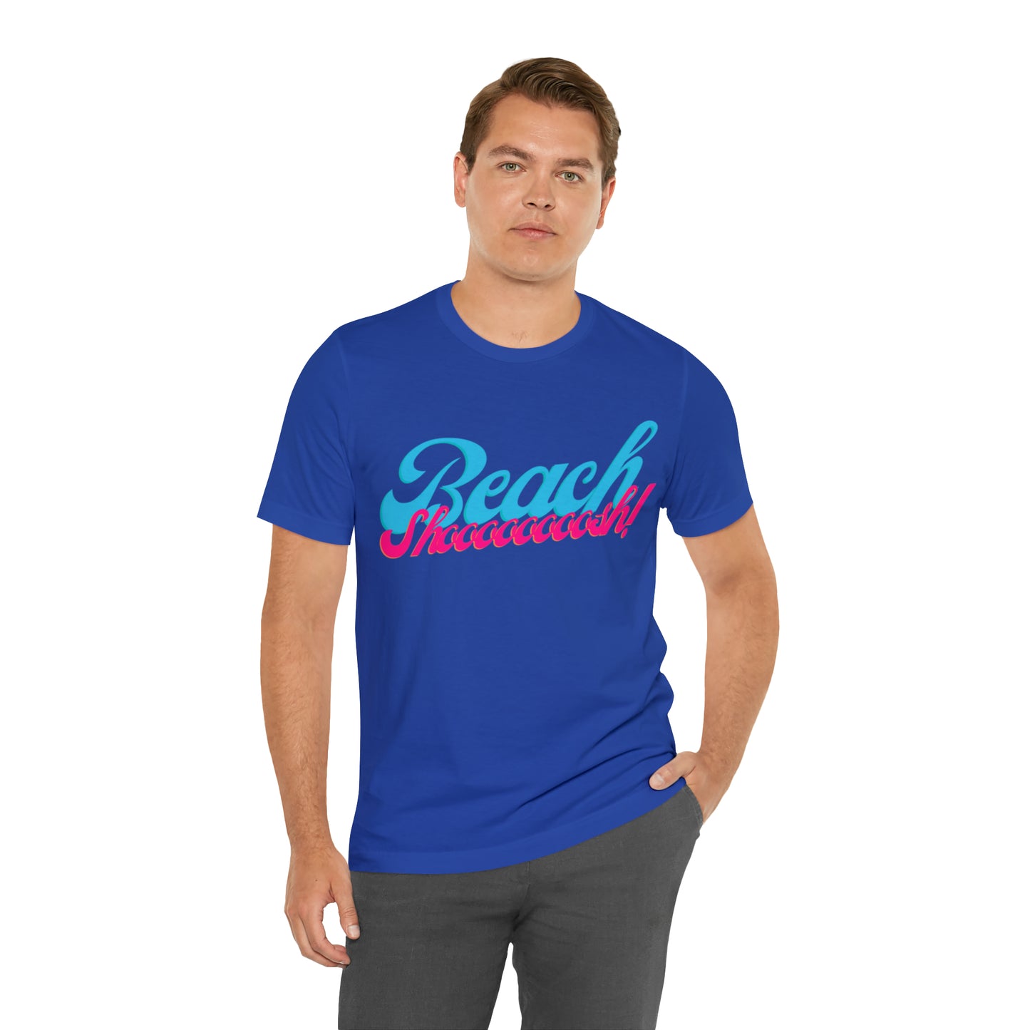 DCAL Beach Collection "Beach Shoosh" Unisex Jersey Short Sleeve Tee