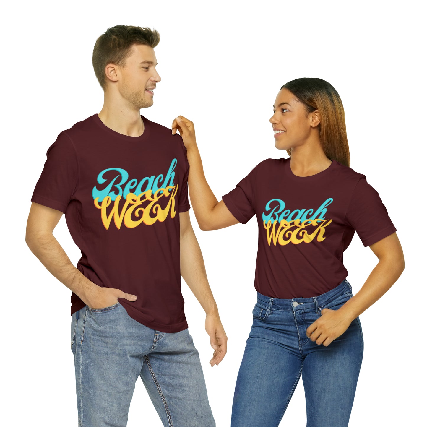 DCAL Beach Collection "Beach Week" Unisex Jersey Short Sleeve Tee