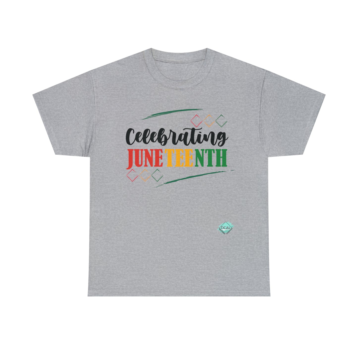 DCAL Juneteenth "Celebrating" Unisex Heavy Cotton Tee