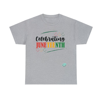 DCAL Juneteenth "Celebrating" Unisex Heavy Cotton Tee