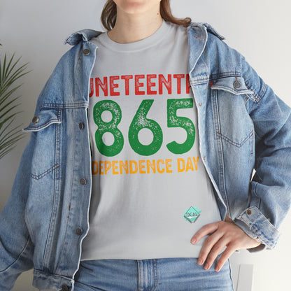 DCAL Juneteenth "1865" Unisex Heavy Cotton Tee