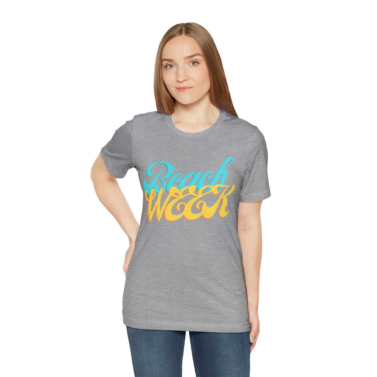 DCAL Beach Collection "Beach Week" Unisex Jersey Short Sleeve Tee