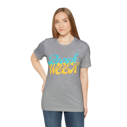 DCAL Beach Collection "Beach Week" Unisex Jersey Short Sleeve Tee