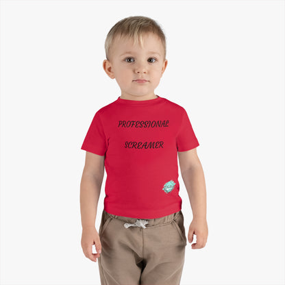 DCAL Baby Clothes "Professional Screamer" Infant Cotton Jersey Tee