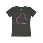 DCAL Brown Collection "Minimalist" Women's The Boyfriend Tee