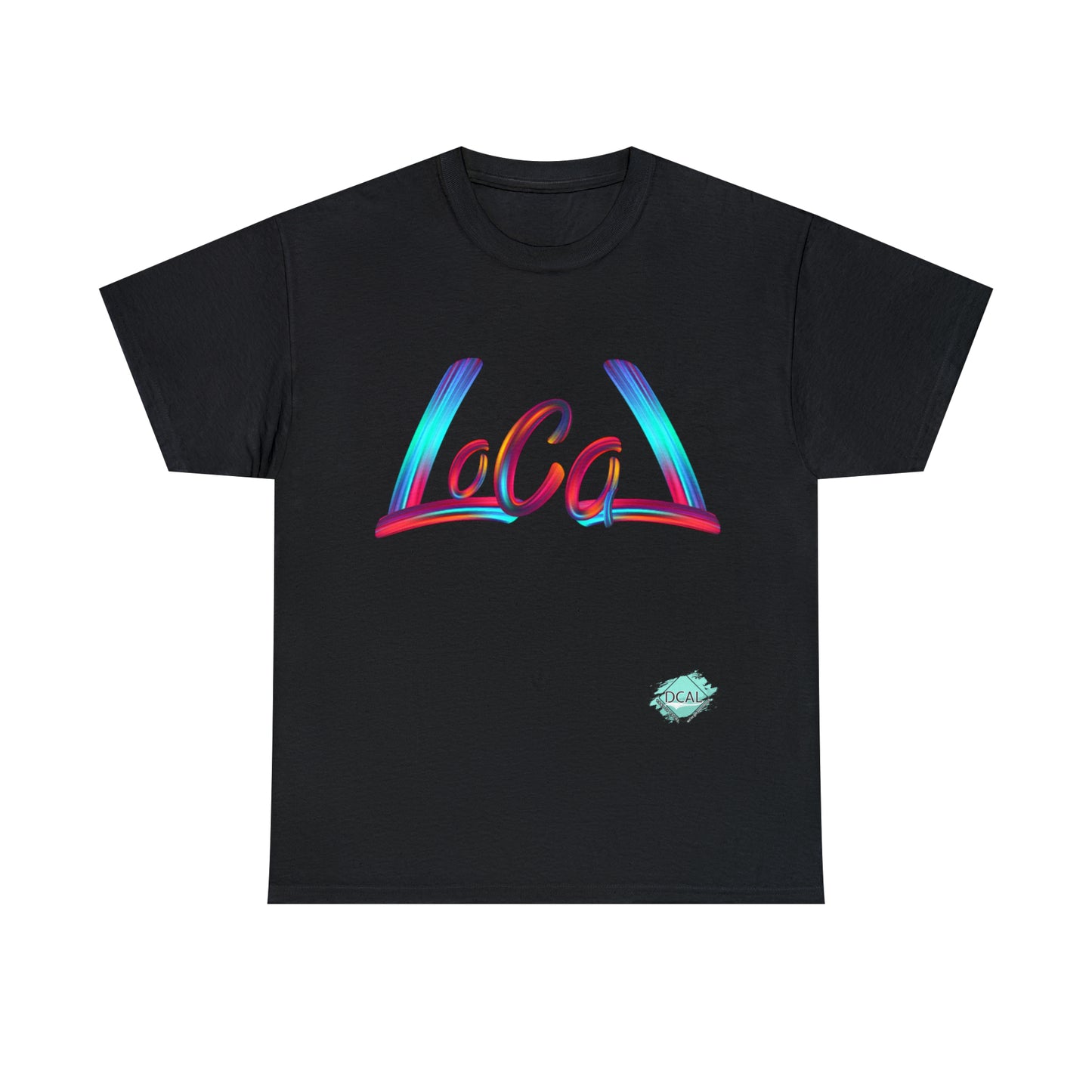 DCAL Graphic Tees "Local Colorful" Unisex Heavy Cotton Tee