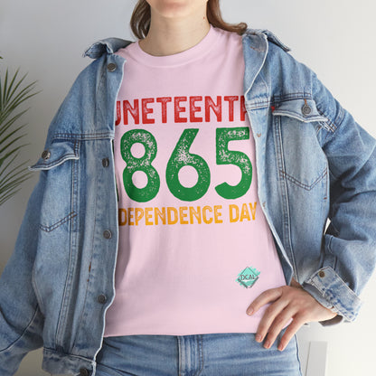 DCAL Juneteenth "1865" Unisex Heavy Cotton Tee