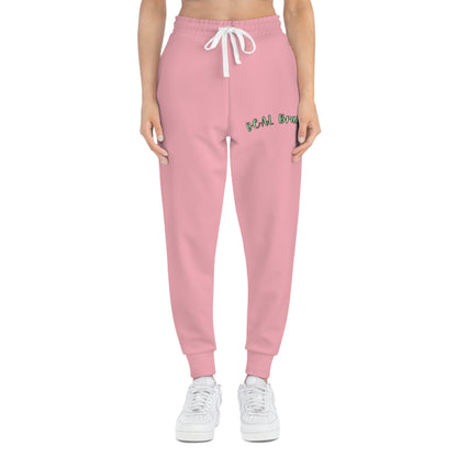 DCAL Brown Collection Bottoms "Light Pink DCAL" Athletic Joggers