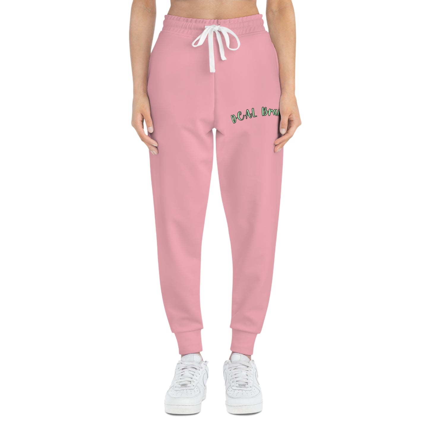 DCAL Brown Collection Bottoms "Light Pink DCAL" Athletic Joggers