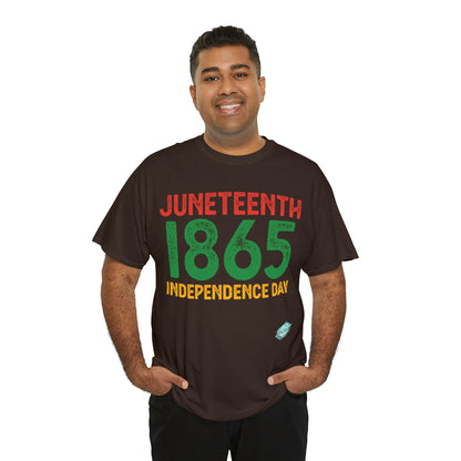 DCAL Juneteenth "1865" Unisex Heavy Cotton Tee