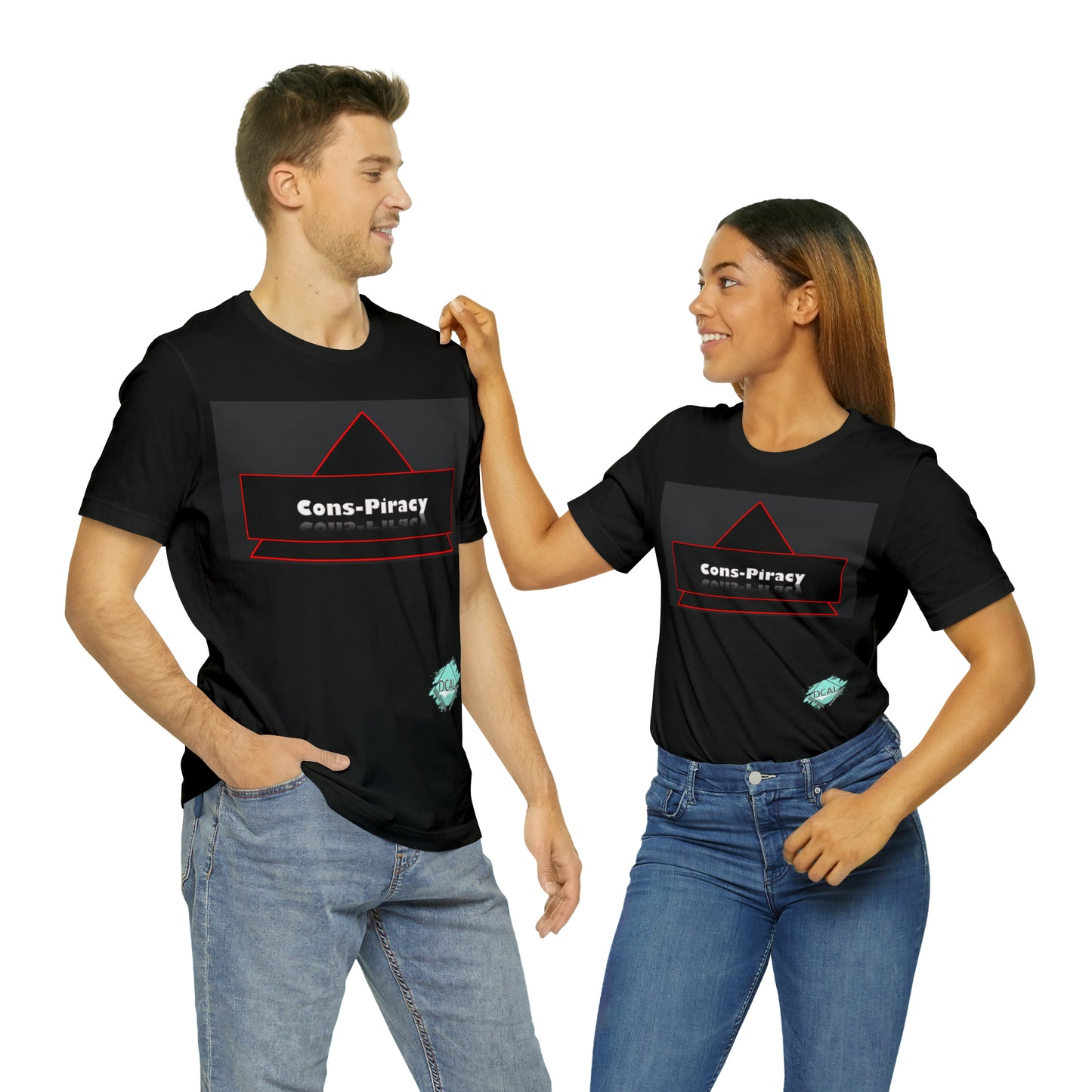 DCAL Graphic Tees "Cons-Piracy" Unisex Jersey Short Sleeve Tee