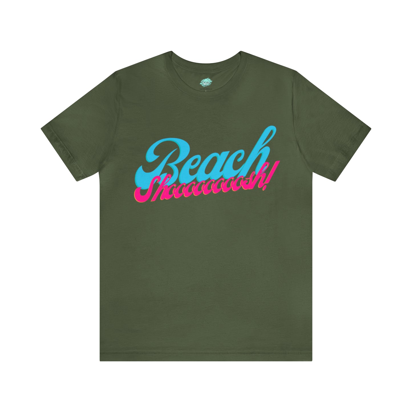DCAL Beach Collection "Beach Shoosh" Unisex Jersey Short Sleeve Tee