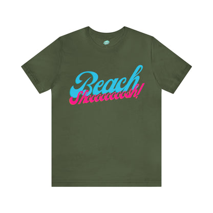 DCAL Beach Collection "Beach Shoosh" Unisex Jersey Short Sleeve Tee