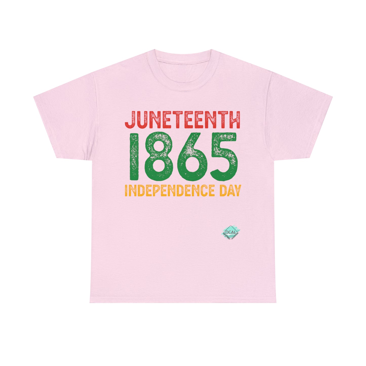 DCAL Juneteenth "1865" Unisex Heavy Cotton Tee