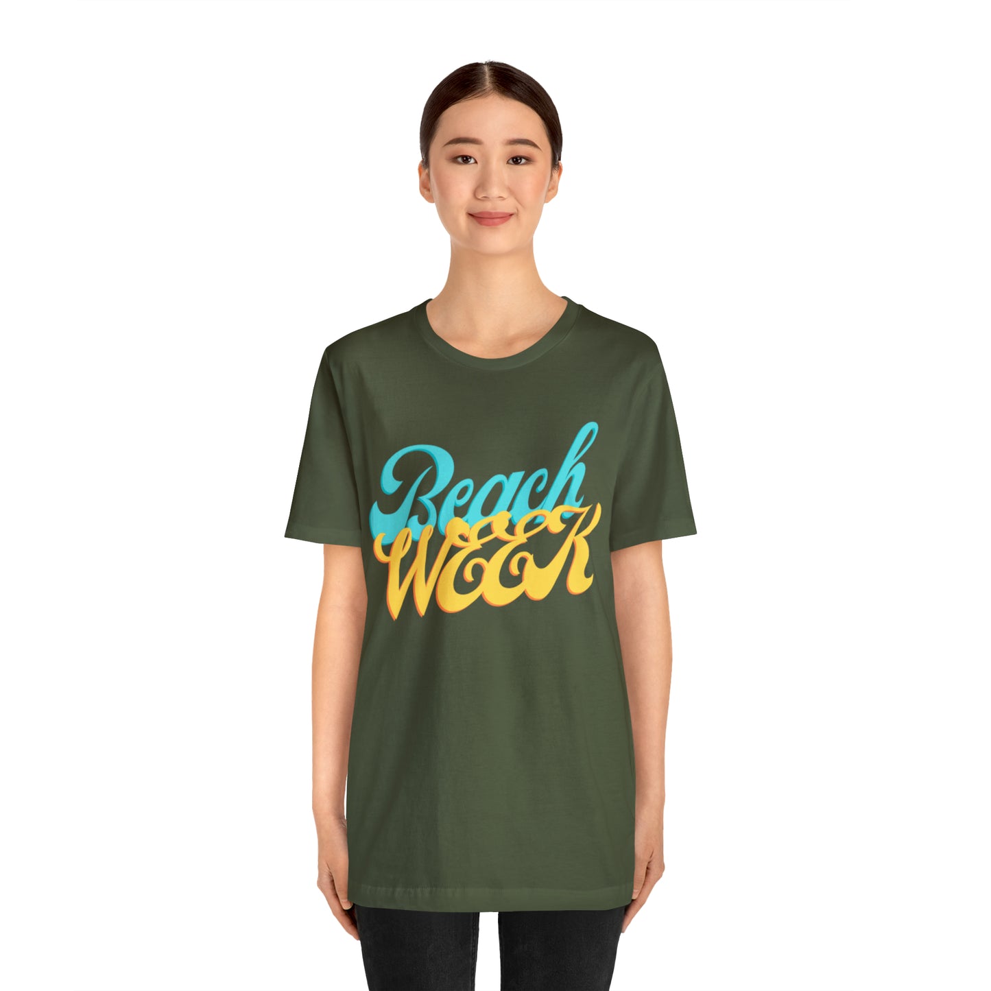 DCAL Beach Collection "Beach Week" Unisex Jersey Short Sleeve Tee