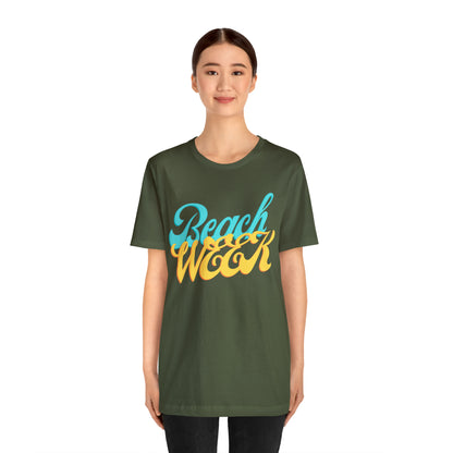 DCAL Beach Collection "Beach Week" Unisex Jersey Short Sleeve Tee