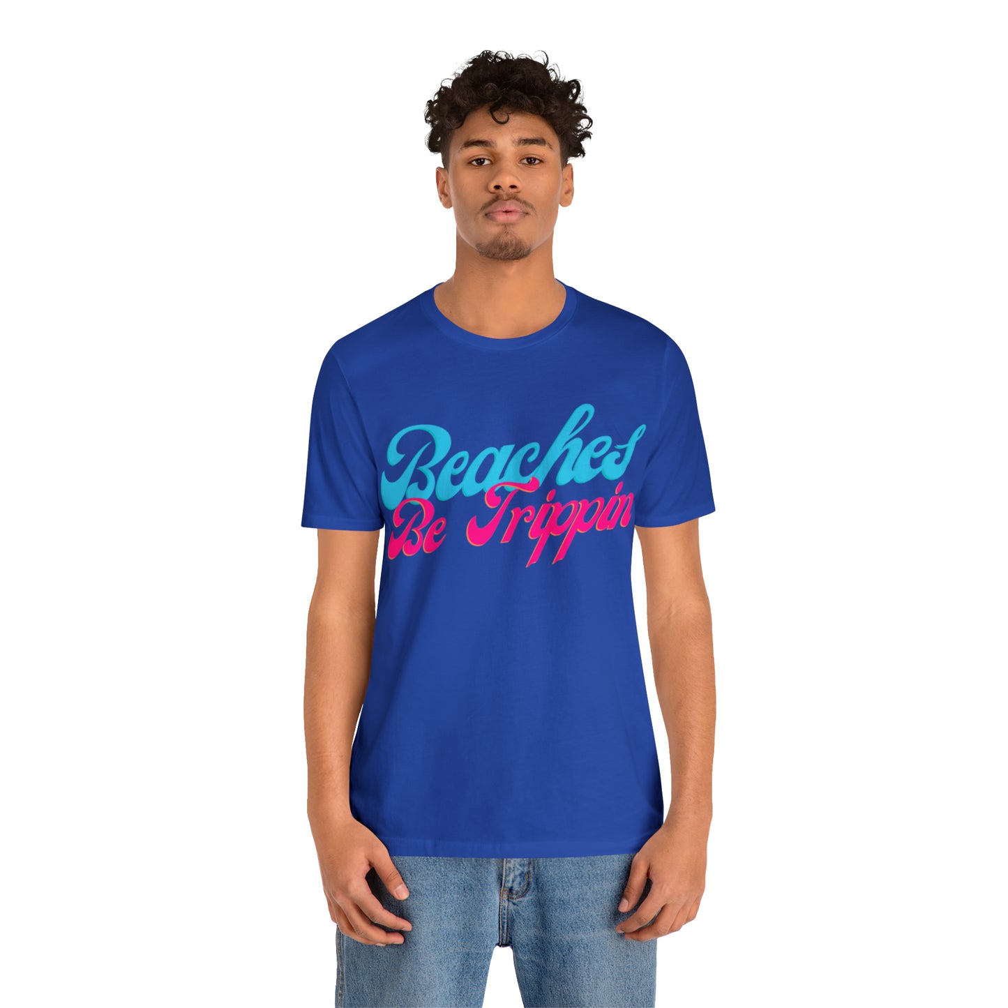DCAL Beach Collection "Beach Be Trippin" Unisex Jersey Short Sleeve Tee