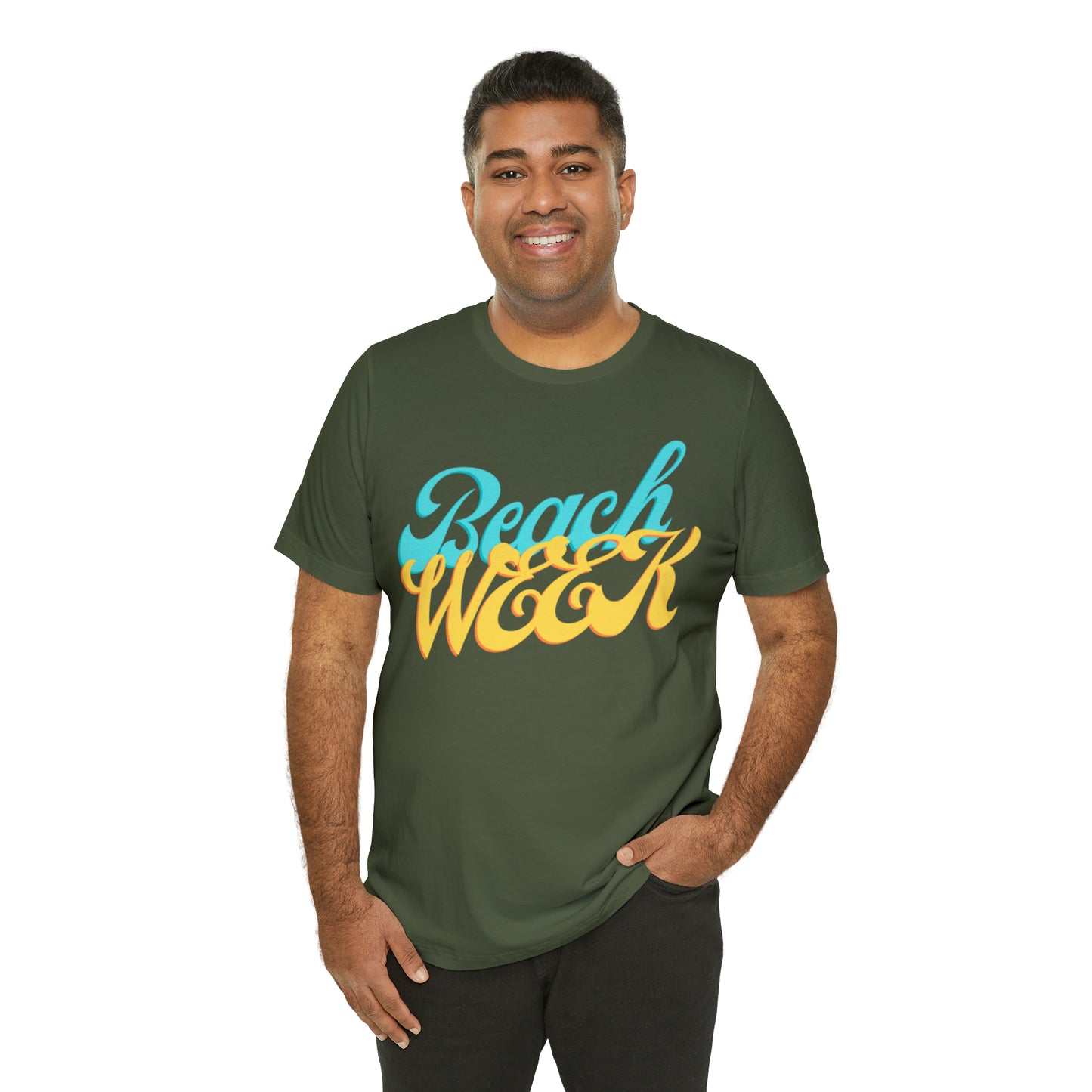 DCAL Beach Collection "Beach Week" Unisex Jersey Short Sleeve Tee