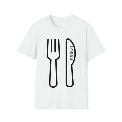 DCAL Graphic Tees Novel "Fork & Knife" Unisex Softstyle T-Shirt
