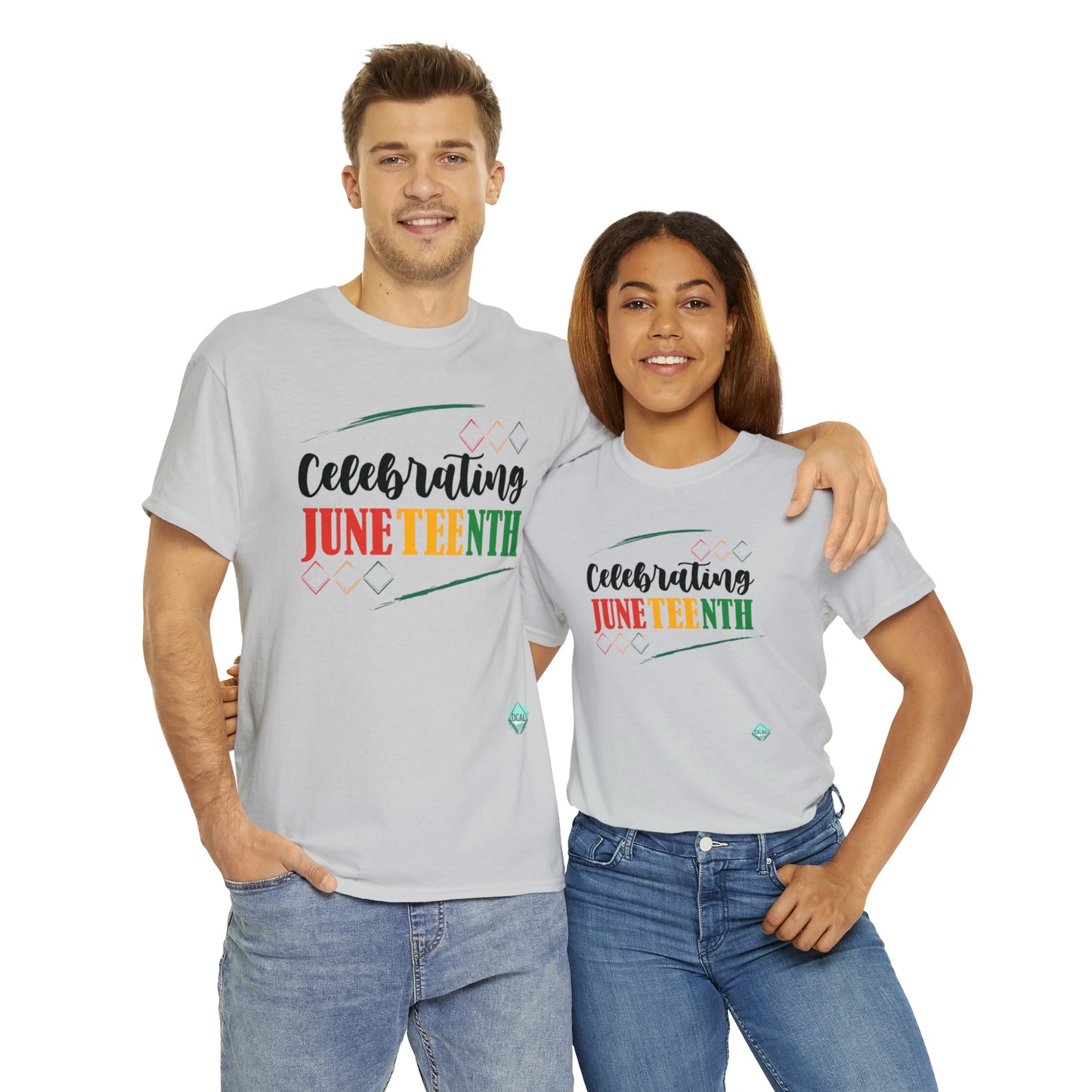 DCAL Juneteenth "Celebrating" Unisex Heavy Cotton Tee