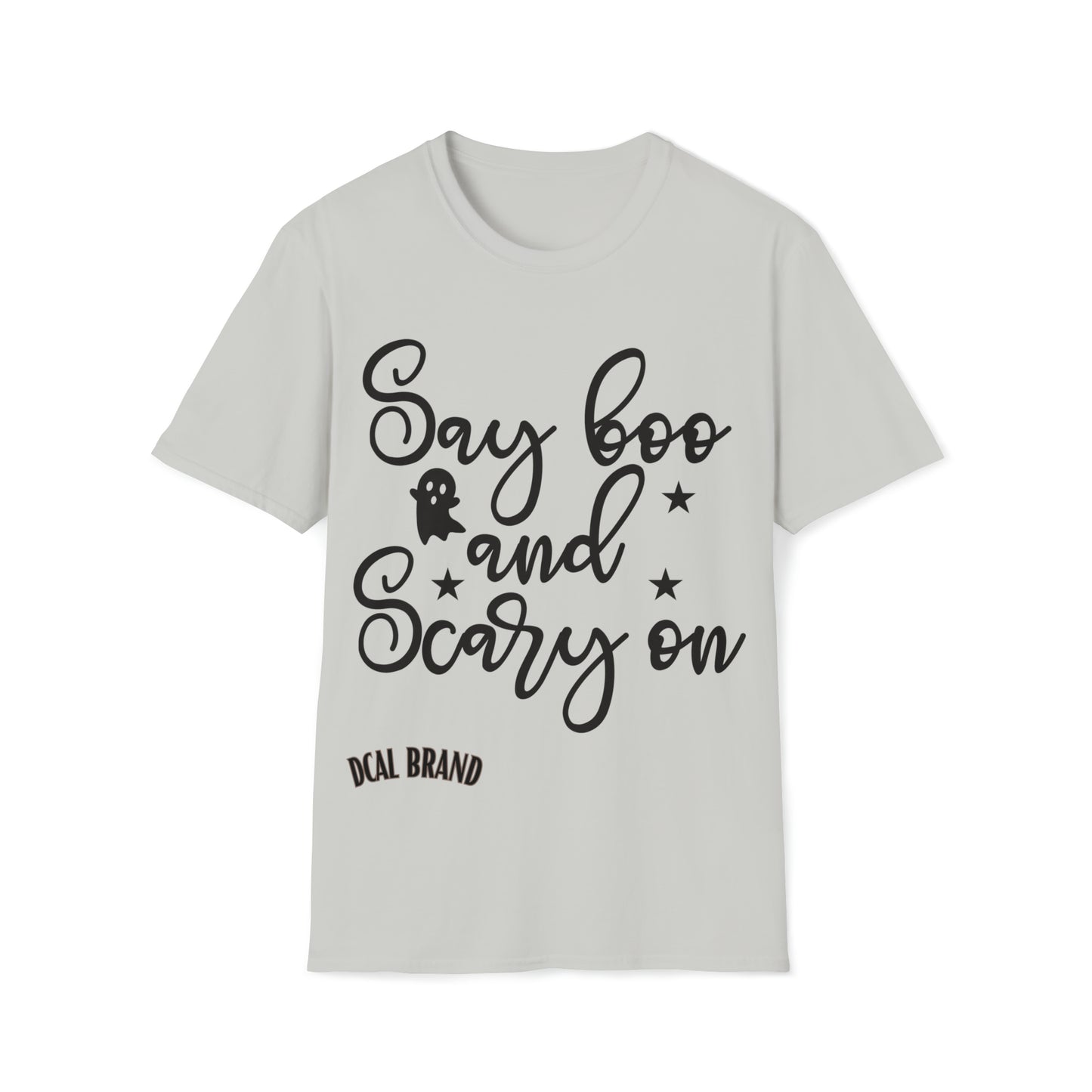 Graphic Tee Halloween "Scary On" Unisex Softstyle T-Shirt