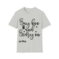 Graphic Tee Halloween "Scary On" Unisex Softstyle T-Shirt