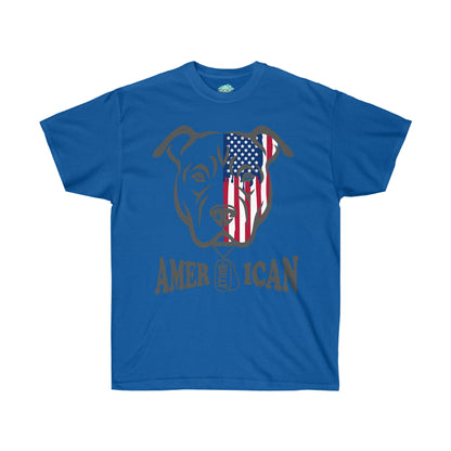 DCAL Pitbull Passion "American Pitbull" Unisex Ultra Cotton Tee