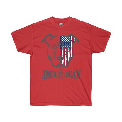 DCAL Pitbull Passion "American Pitbull" Unisex Ultra Cotton Tee