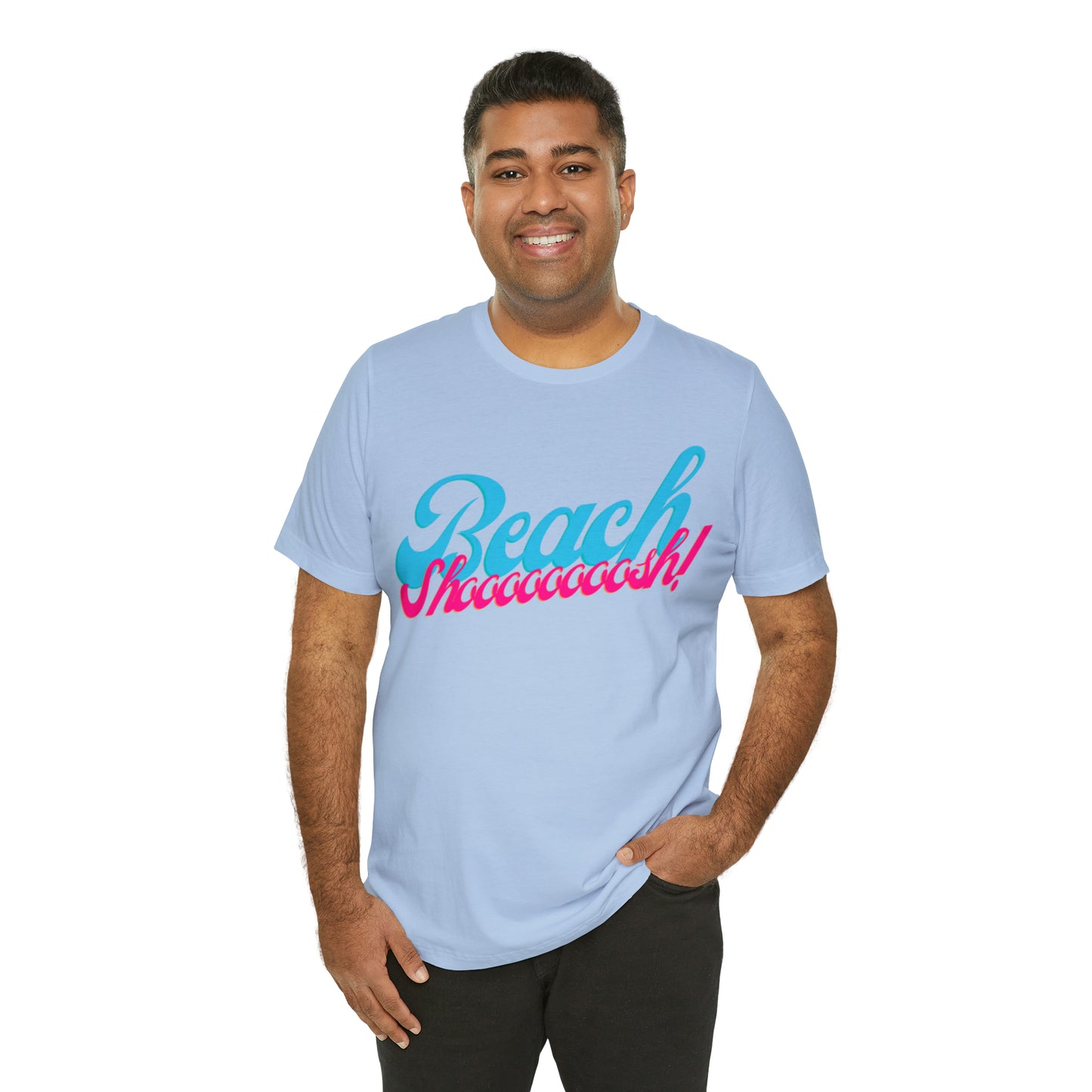 DCAL Beach Collection "Beach Shoosh" Unisex Jersey Short Sleeve Tee