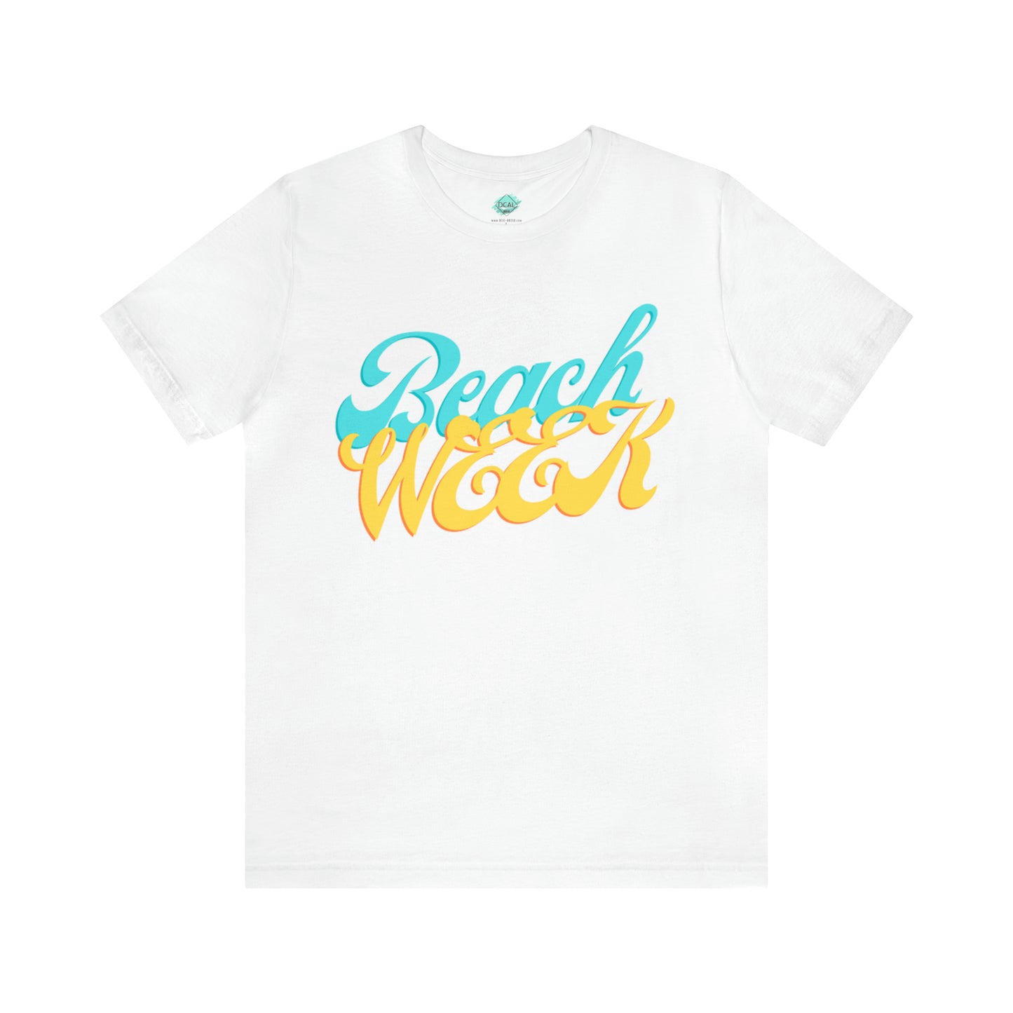 DCAL Beach Collection "Beach Week" Unisex Jersey Short Sleeve Tee
