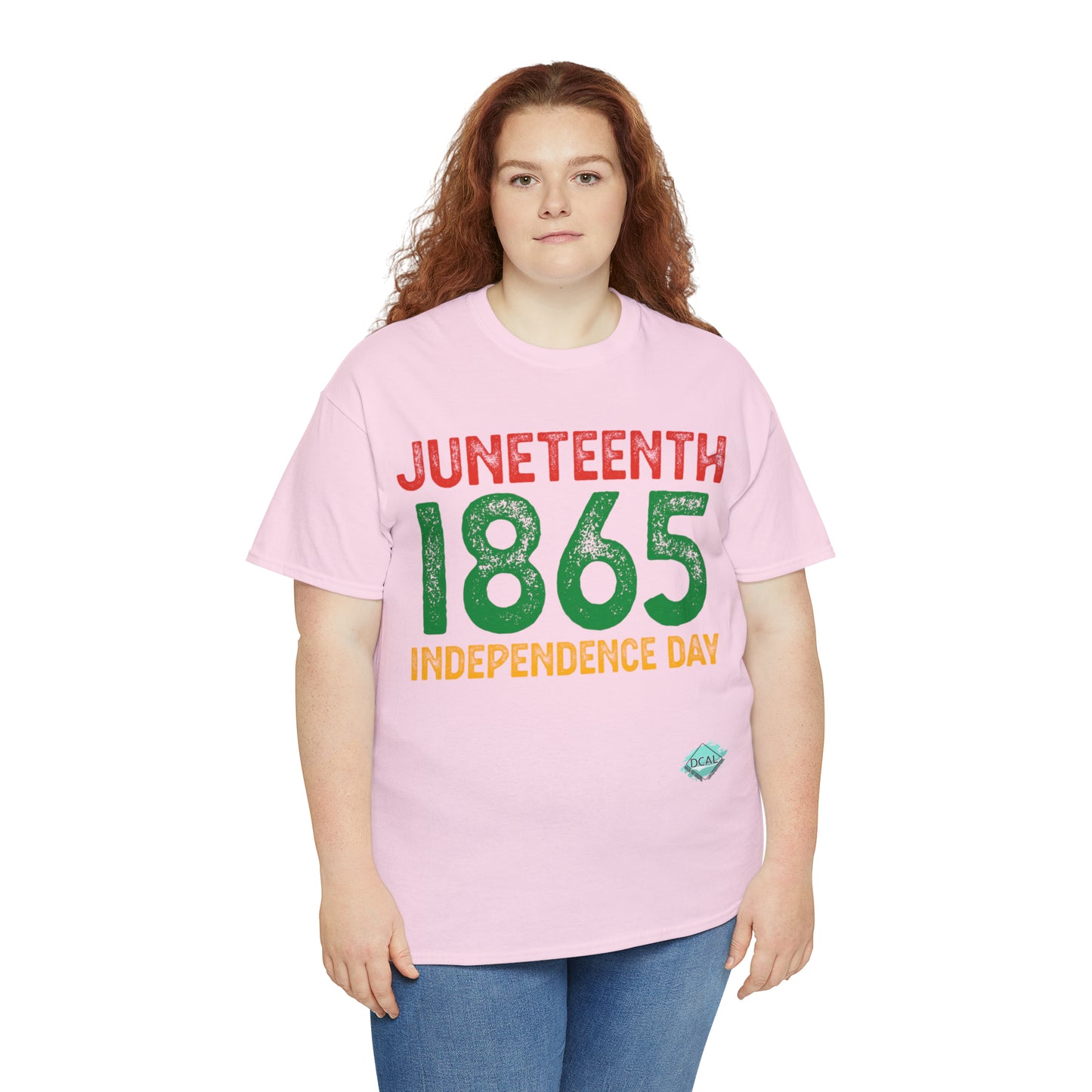 DCAL Juneteenth "1865" Unisex Heavy Cotton Tee