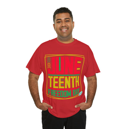 DCAL Juneteenth "Freedom Day" Unisex Heavy Cotton Tee