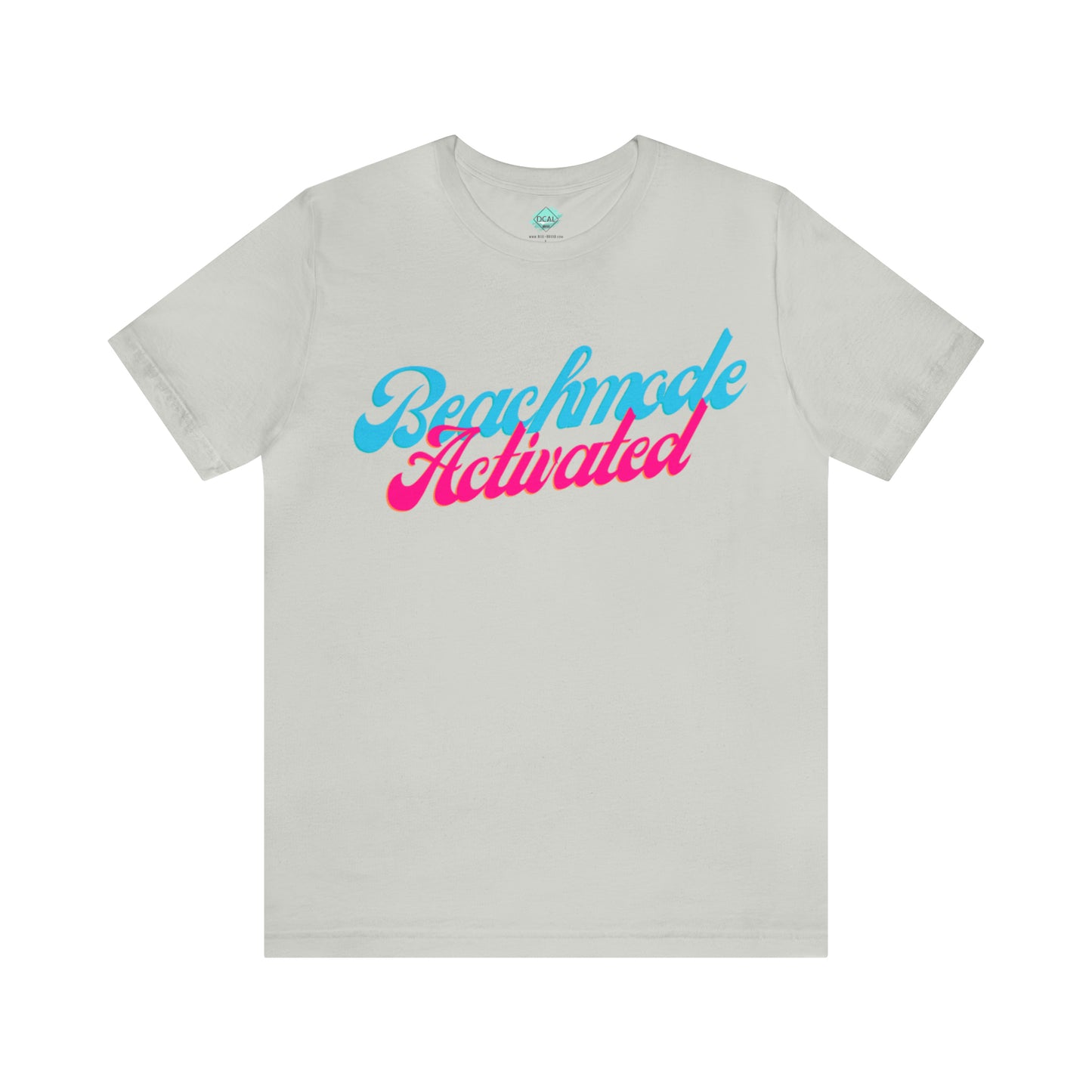 DCAL Beach Collection "Beachmode Activated" Unisex Jersey Short Sleeve Tee