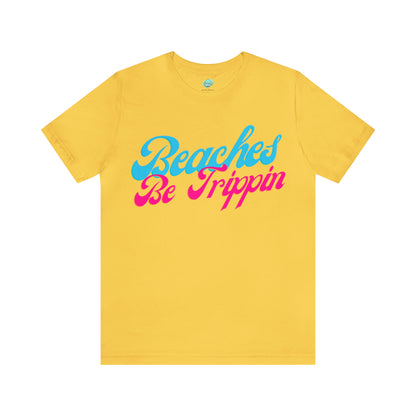 DCAL Beach Collection "Beach Be Trippin" Unisex Jersey Short Sleeve Tee
