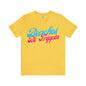 DCAL Beach Collection "Beach Be Trippin" Unisex Jersey Short Sleeve Tee