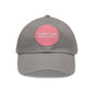 DCAL Brown Collection Accessories "Kinda Care, Kinda Don't" Hat with Leather Patch (Round)