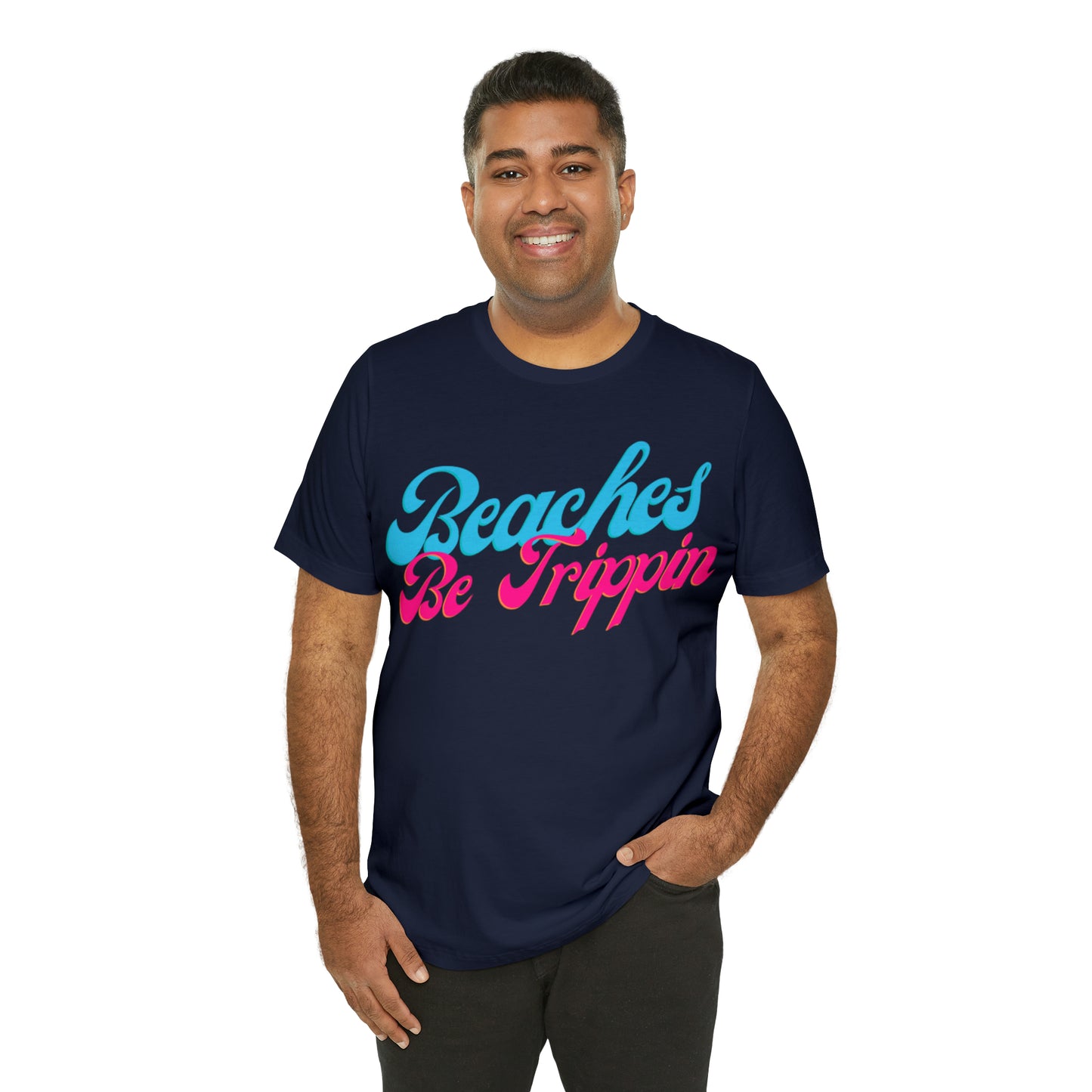 DCAL Beach Collection "Beach Be Trippin" Unisex Jersey Short Sleeve Tee
