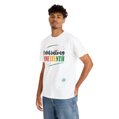 DCAL Juneteenth "Celebrating" Unisex Heavy Cotton Tee