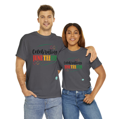 DCAL Juneteenth "Celebrating" Unisex Heavy Cotton Tee