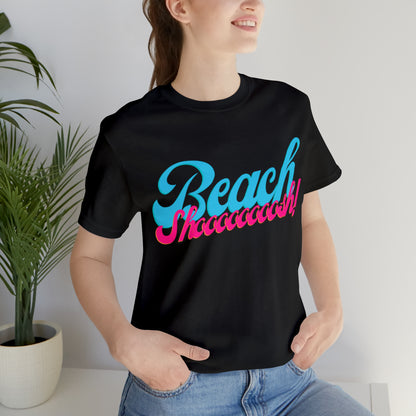 DCAL Beach Collection "Beach Shoosh" Unisex Jersey Short Sleeve Tee
