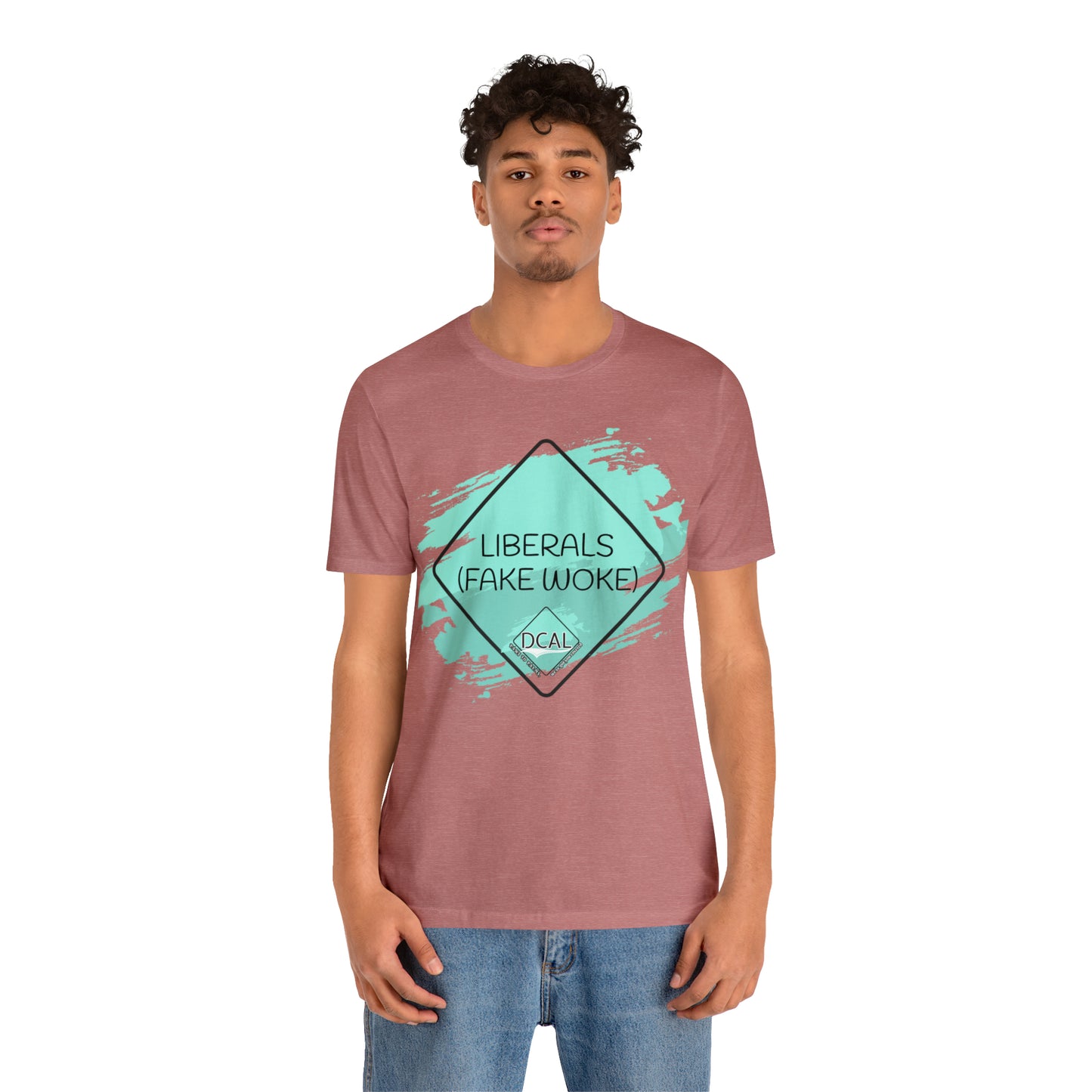 DCAL Graphic Tees "Fake Woke" Unisex Jersey Short Sleeve Tee