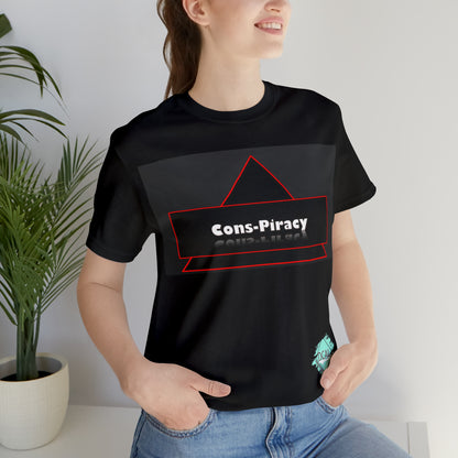 DCAL Graphic Tees "Cons-Piracy" Unisex Jersey Short Sleeve Tee