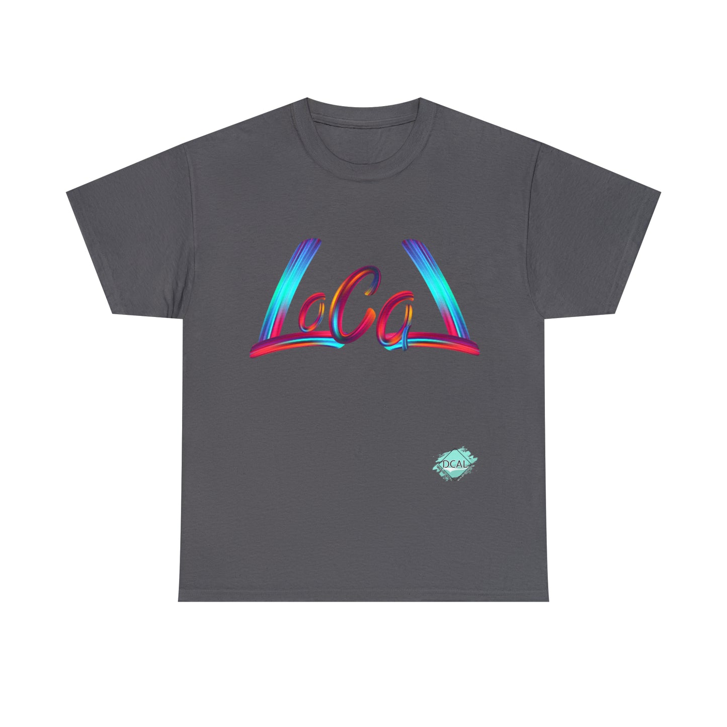 DCAL Graphic Tees "Local Colorful" Unisex Heavy Cotton Tee