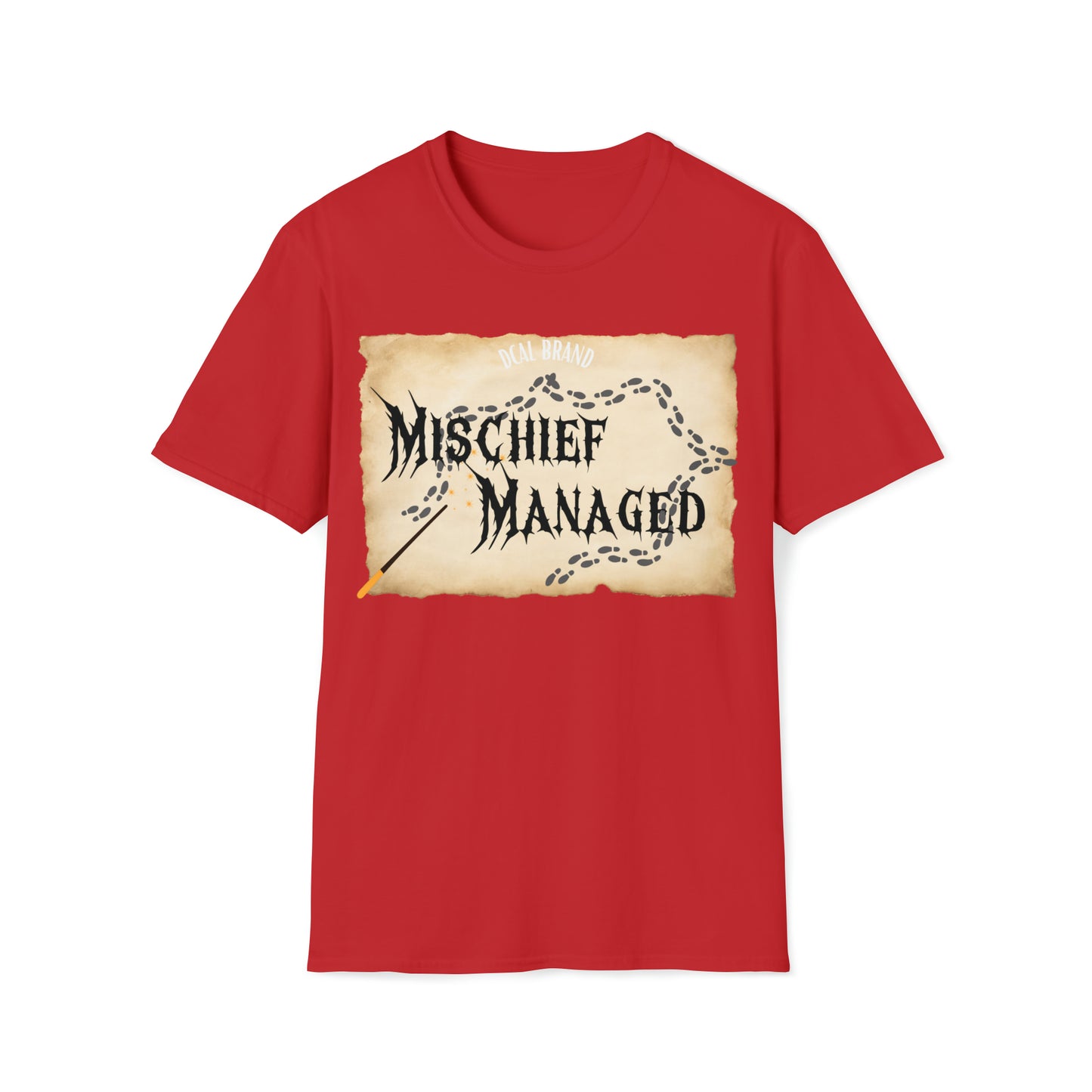DCAL Graphic Tees Halloween "Mischief Managed" Unisex Softstyle T-Shirt