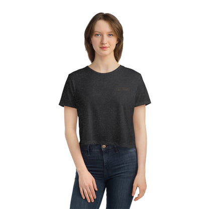 DCAL Women's Flowy Cropped Tee