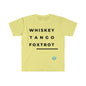DCAL Graphic Tees "Whiskey, Tango, Foxtrot" Unisex Softstyle T-Shirt