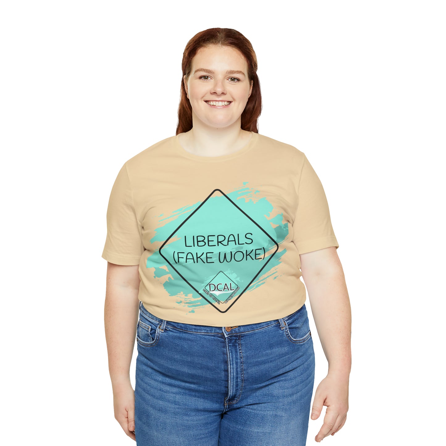 DCAL Graphic Tees "Fake Woke" Unisex Jersey Short Sleeve Tee