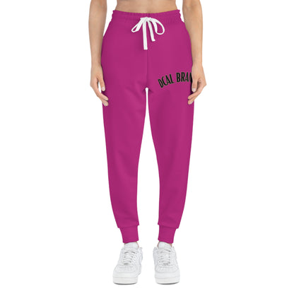 DCAL Bottoms "Dark Pink" Athletic Joggers