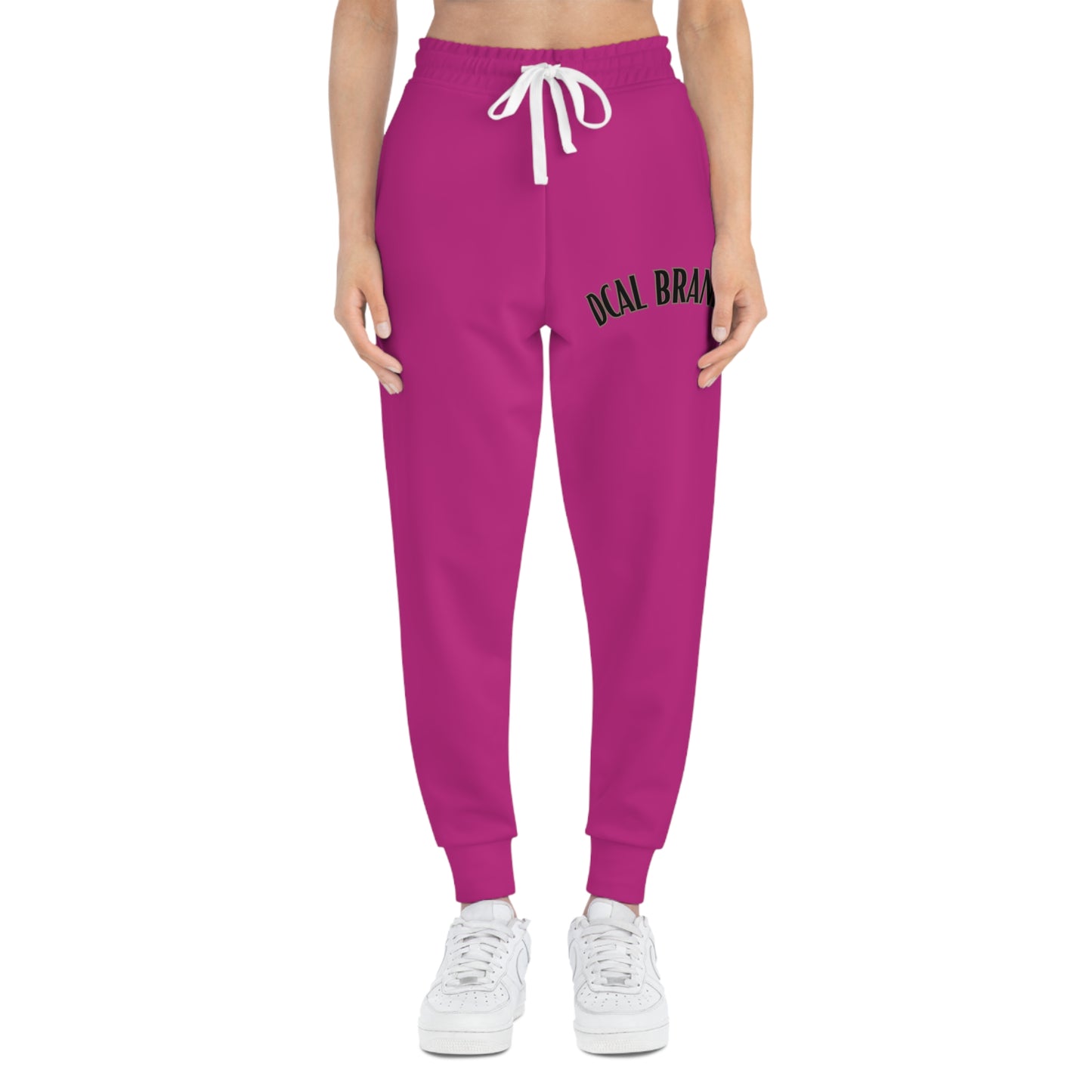 DCAL Bottoms "Dark Pink" Athletic Joggers