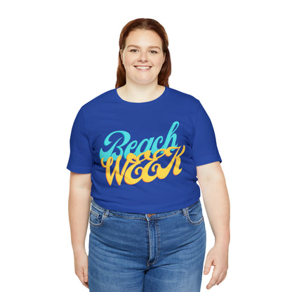 DCAL Beach Collection "Beach Week" Unisex Jersey Short Sleeve Tee